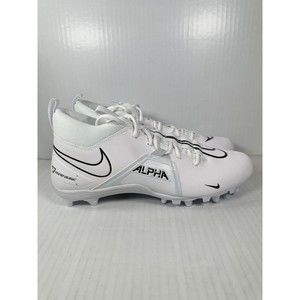 Nike Alpha Menace Varsity 3 White Football Cleats Mens Size 12 CV0586-109 NEW